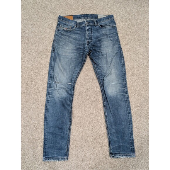 Diesel Other - Diesel Tepphar Slim Carrot Distressed Button Fly Jeans Men's Size 31x30